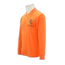 P203 polo t-shirt 批發 polo shirt 專門店     橙色 P203 polo t-shirt 批發 polo shirt 專門店     橙色